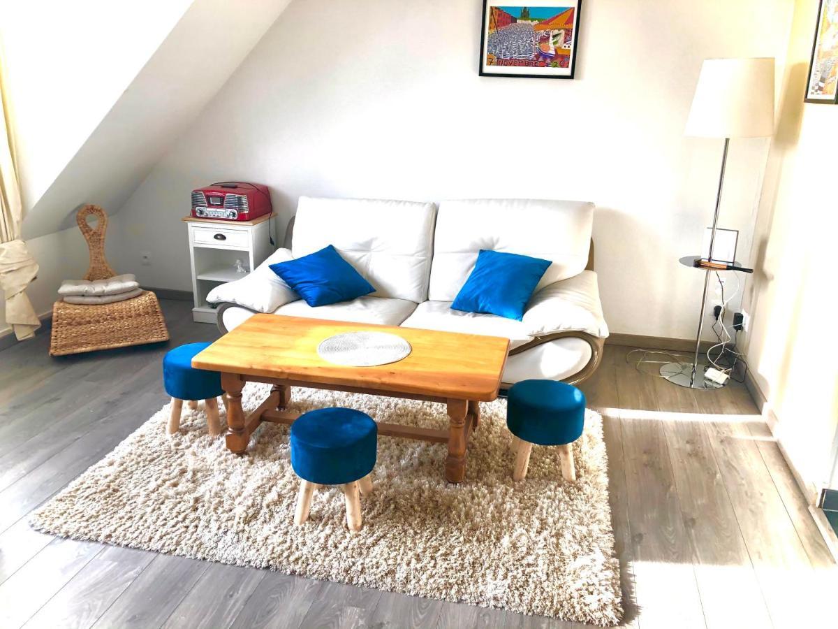 Appartement Cosy Chic 3 Chambres Dieppe Kültér fotó
